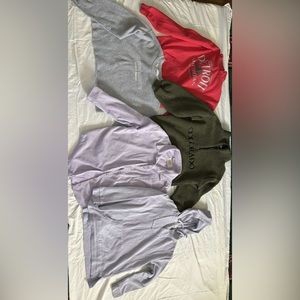 Bundle of hoodies/sweaters